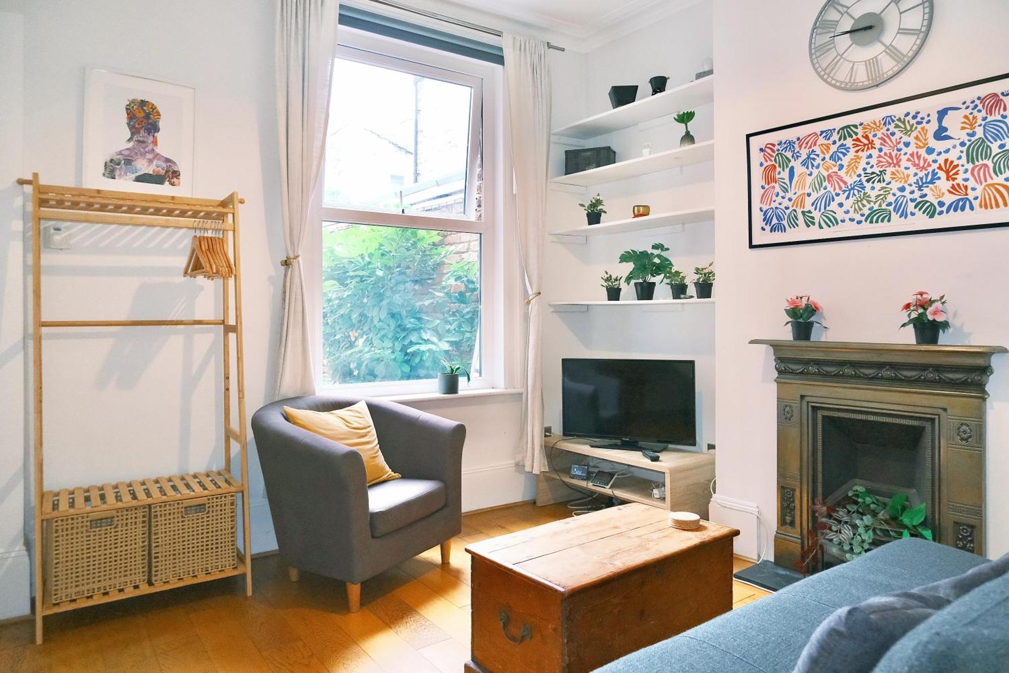 Apartamento Artsy & Bright Hammersmith 1b1b, Up To 4 People